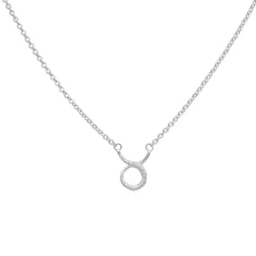 Taurus Silver Necklace