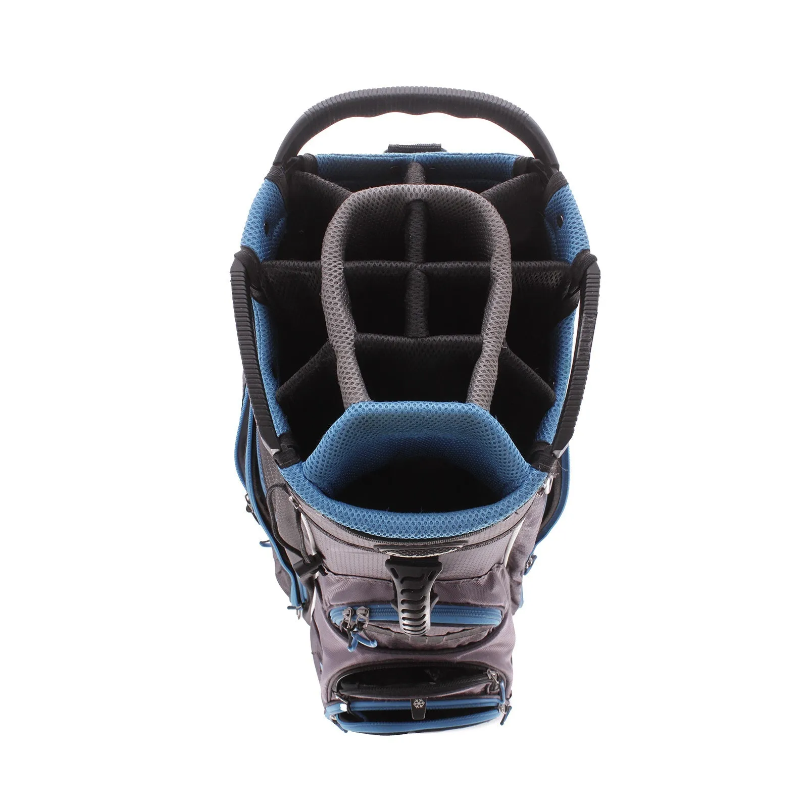 TaylorMade Second Hand Cart Bag - Black/Blue/Silver