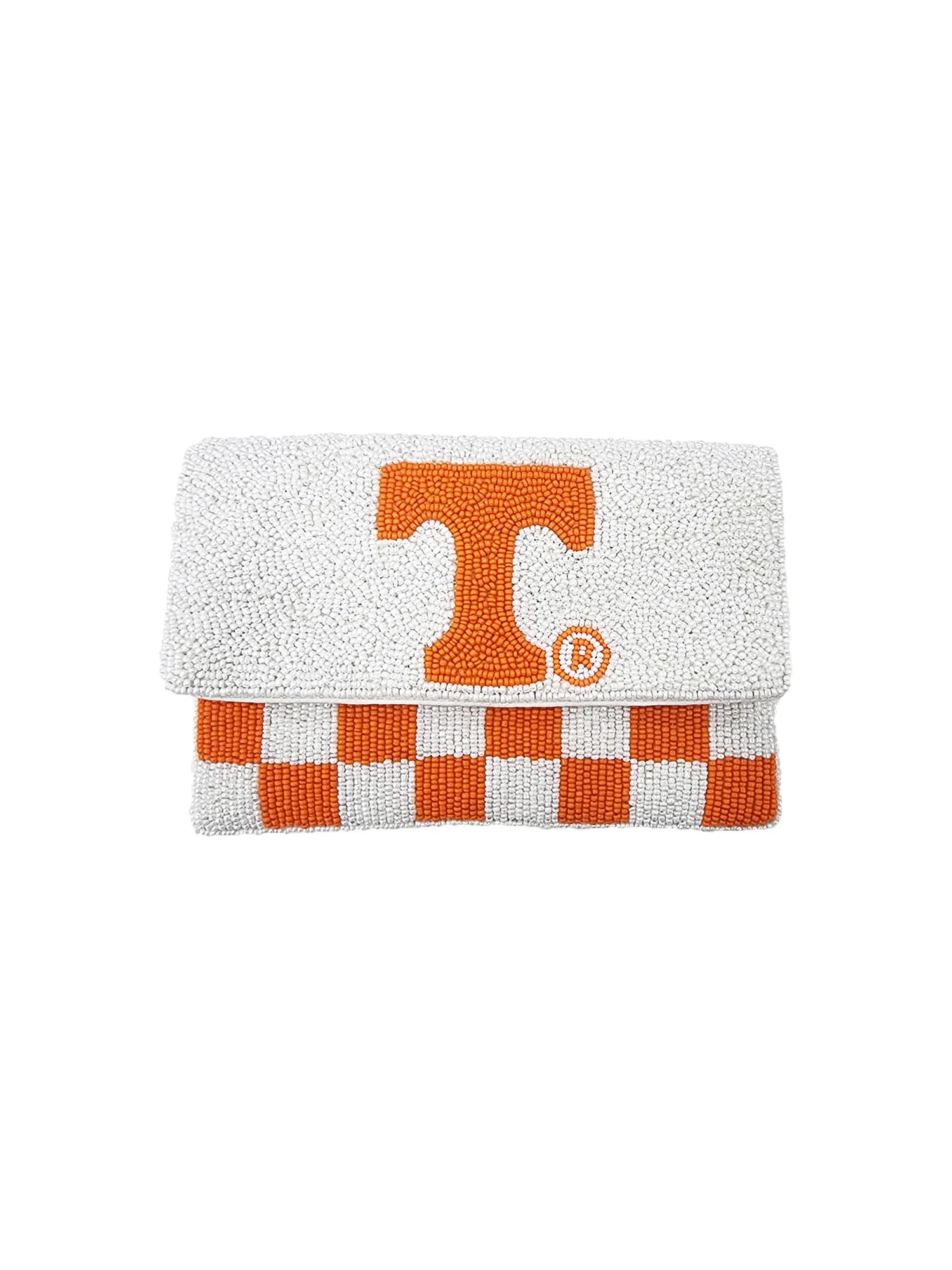 Tennessee Checkerboard Beaded Bag