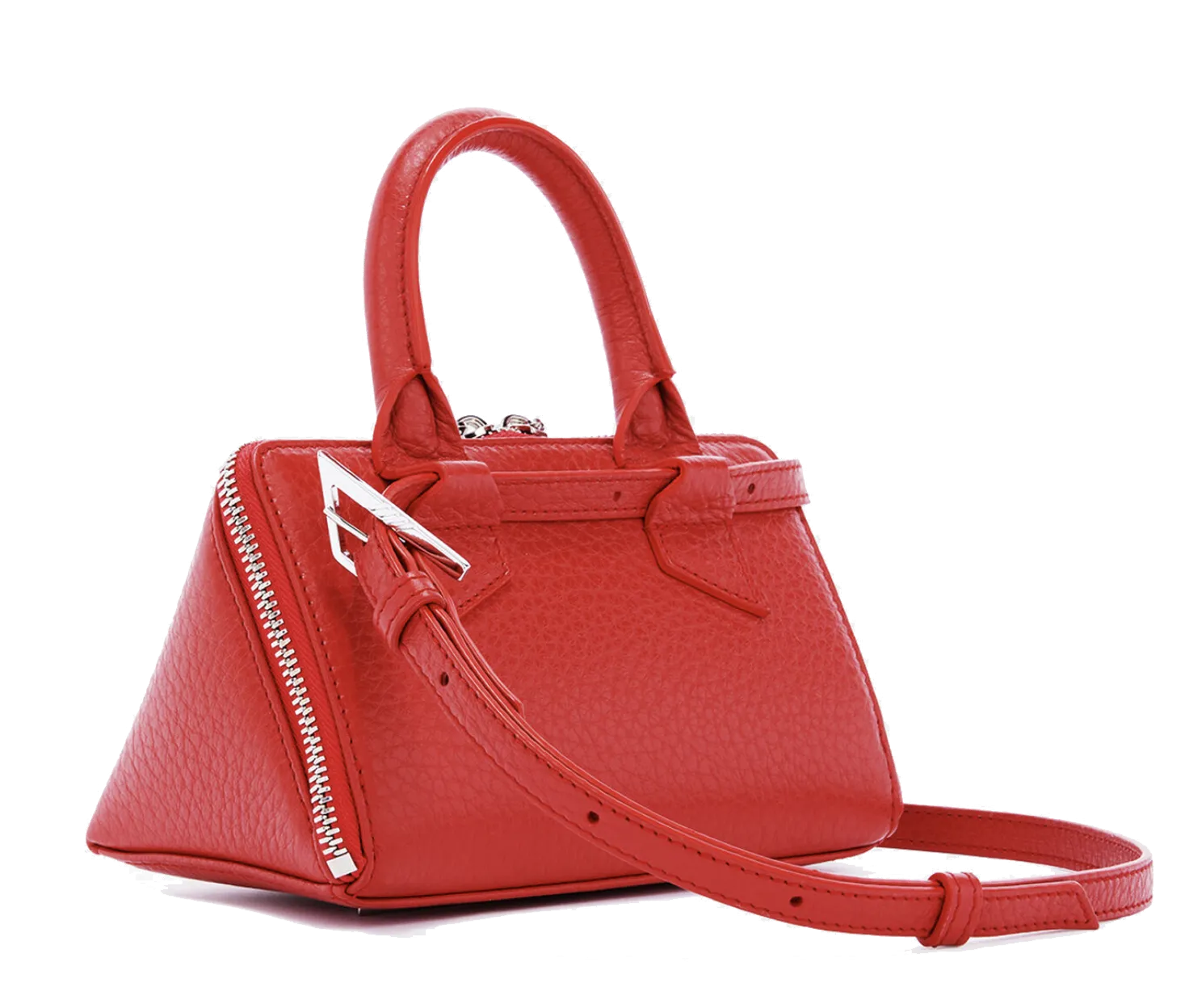 THE ATTICO FRIDAY MINI BAG RED