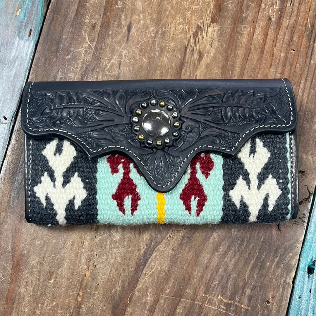 The Bayleigh Multicolor Rug Wallet