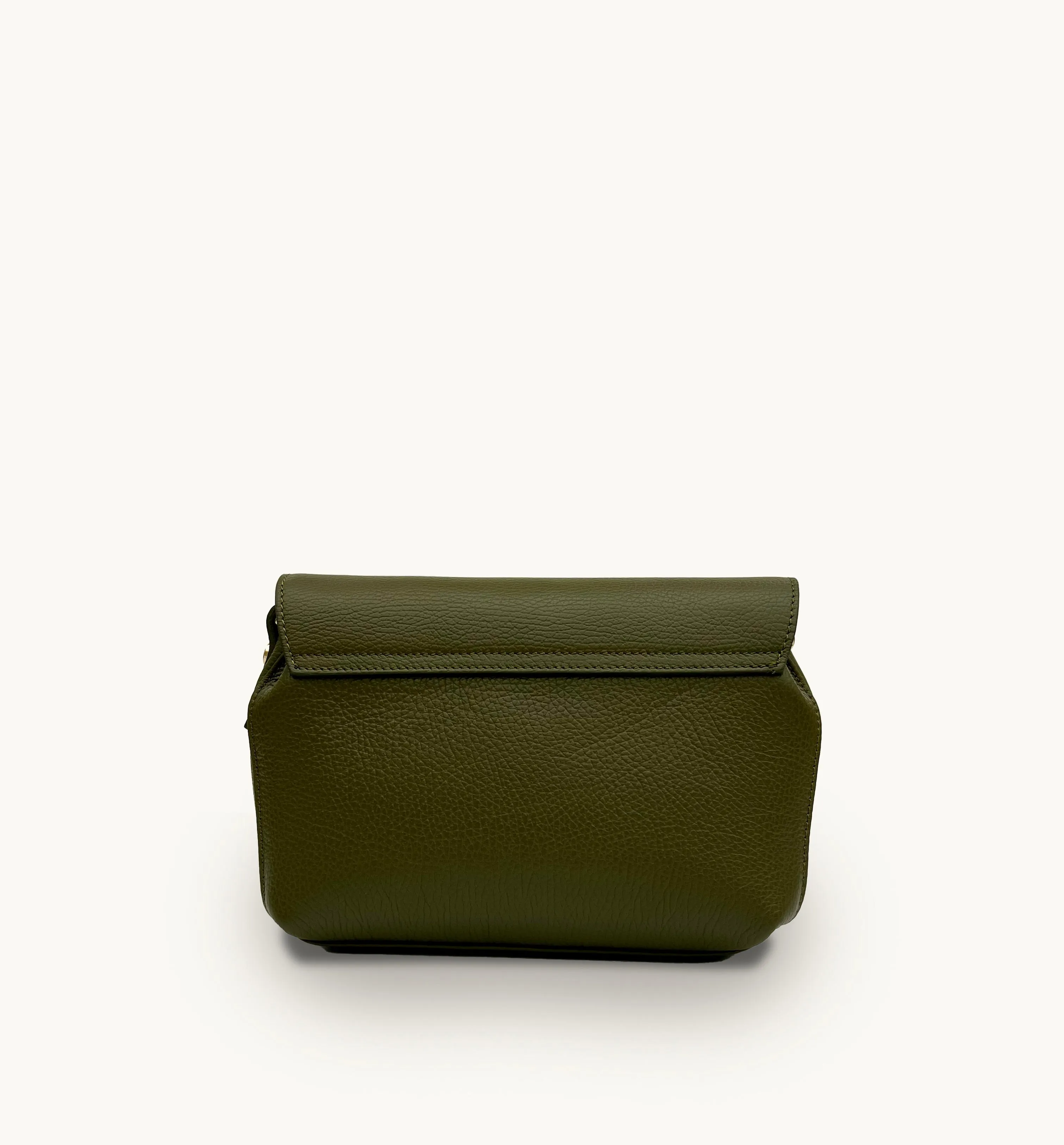 The Maddie Midi Olive Leather Bag