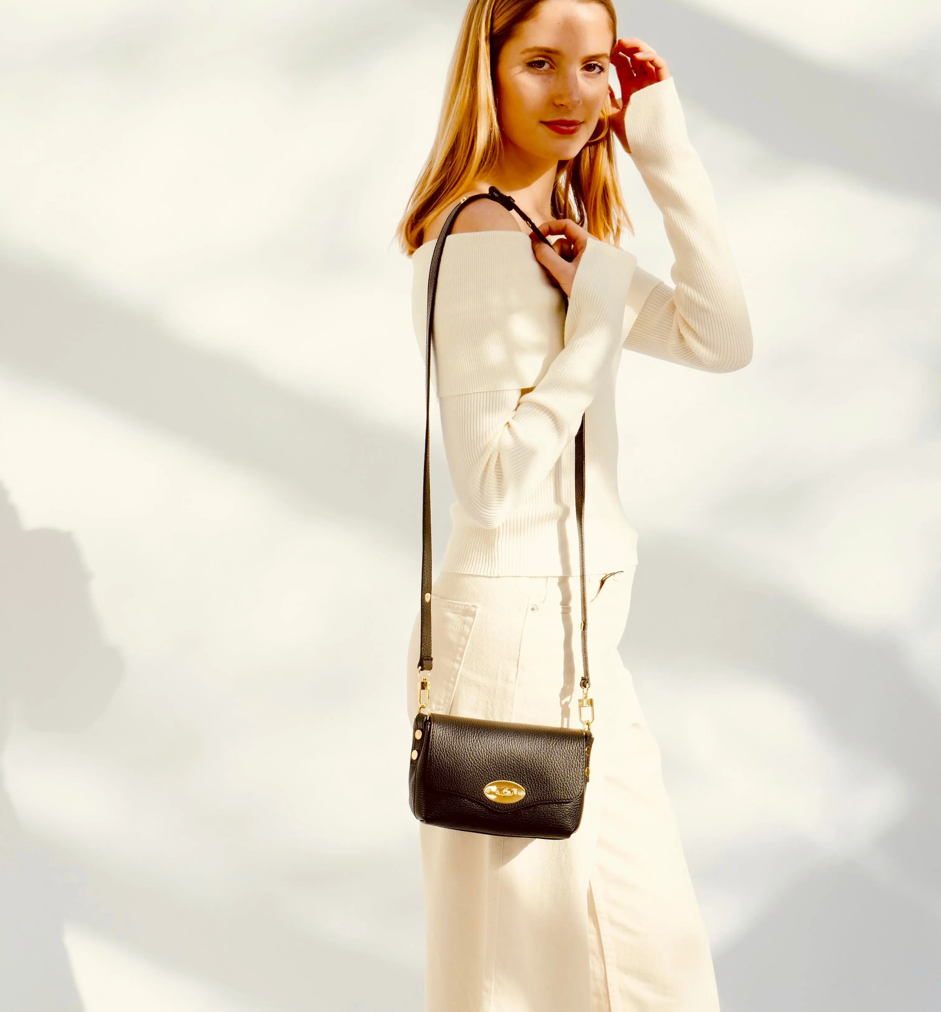 The Maddie Port Leather Bag