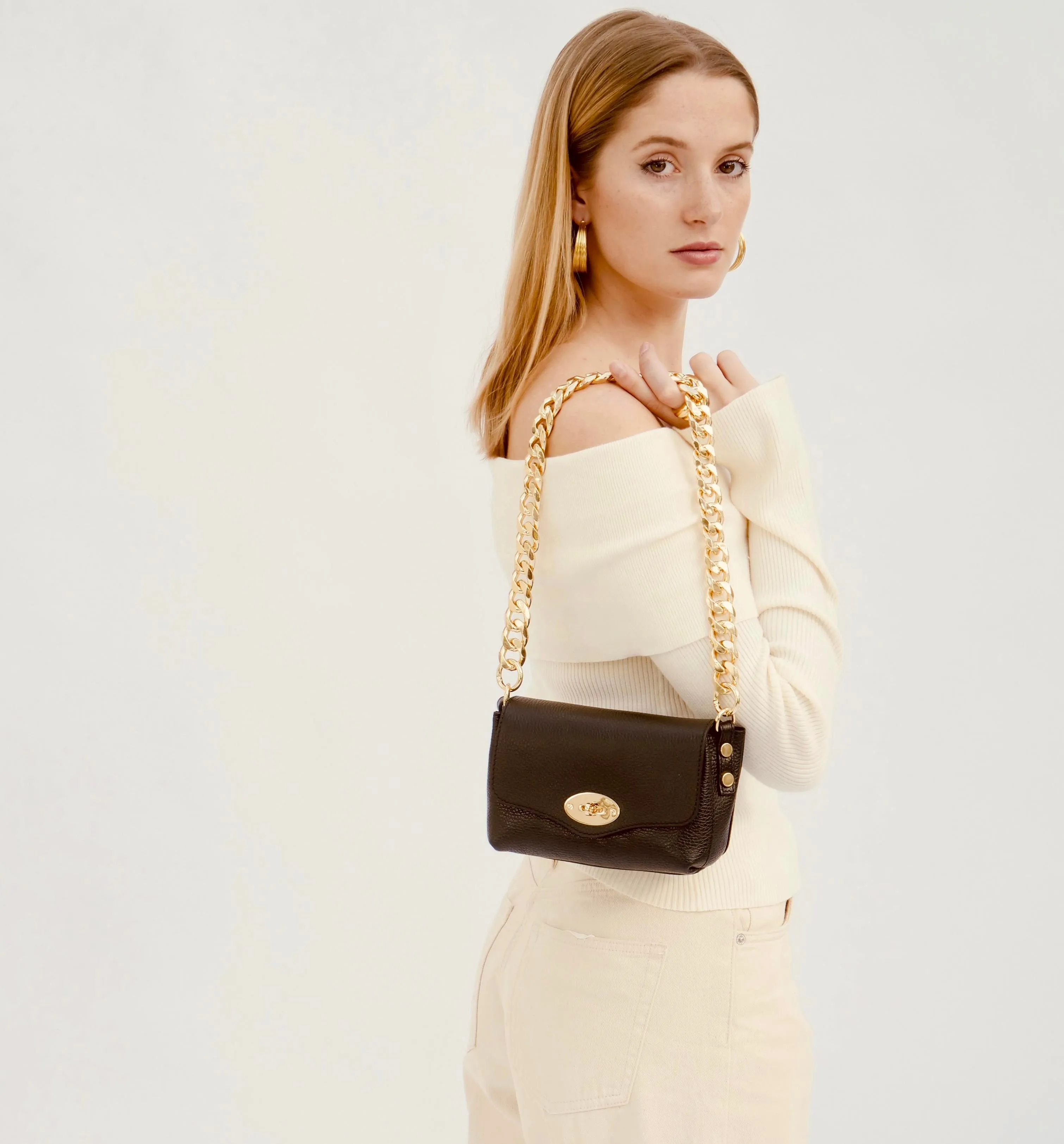 The Maddie Port Leather Bag