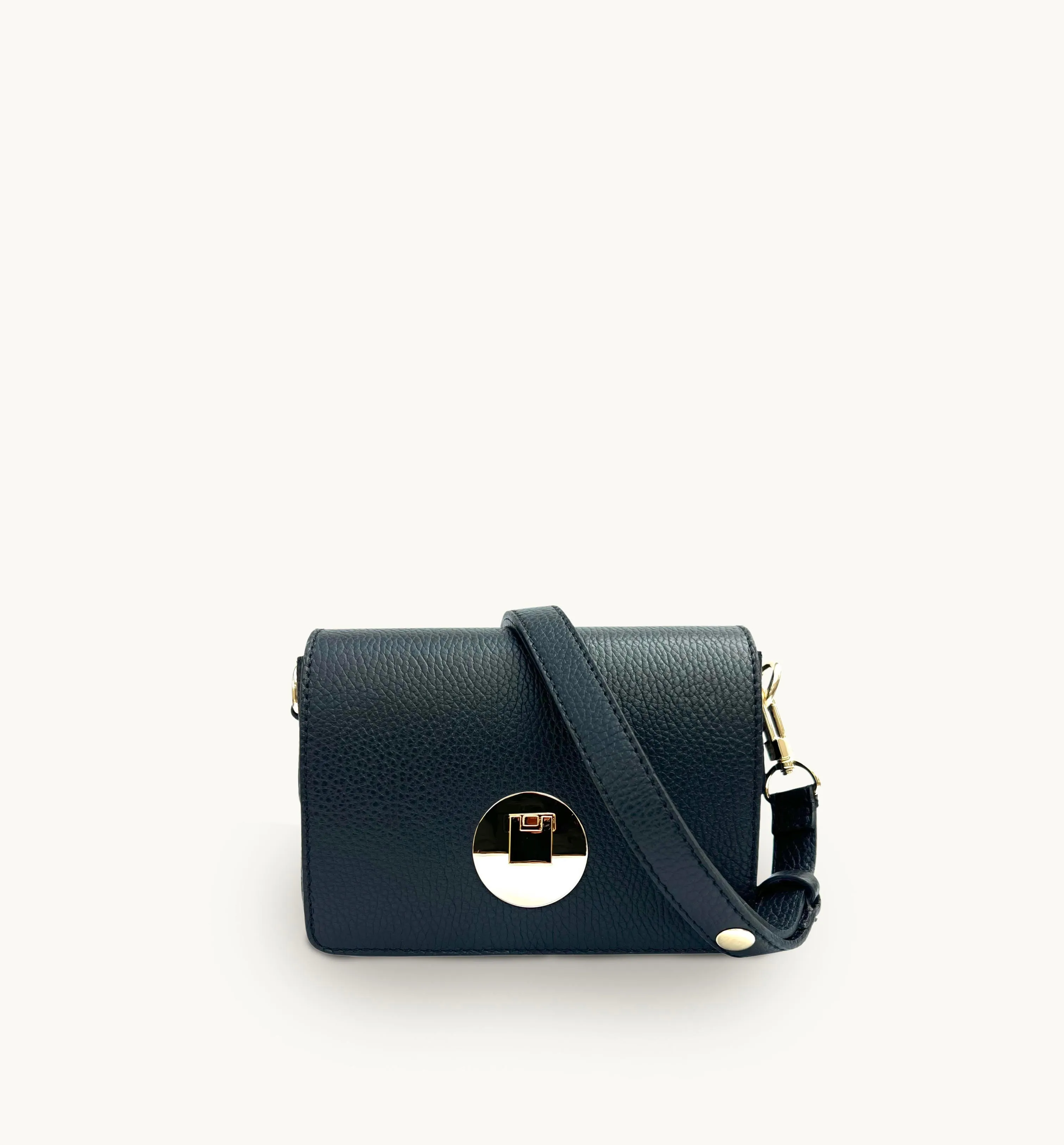 The Newbury Black Leather Bag