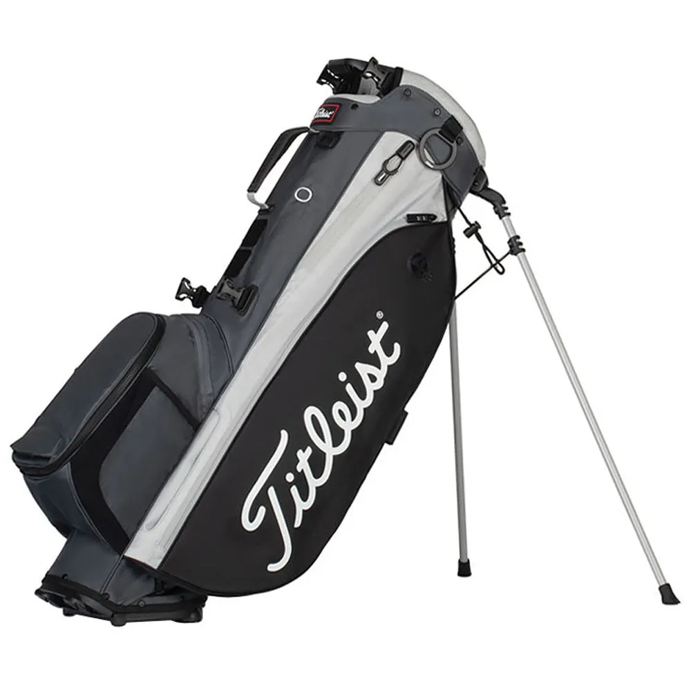 Titleist Player 4 Plus Stand Bag - Charcoal/Black/Grey