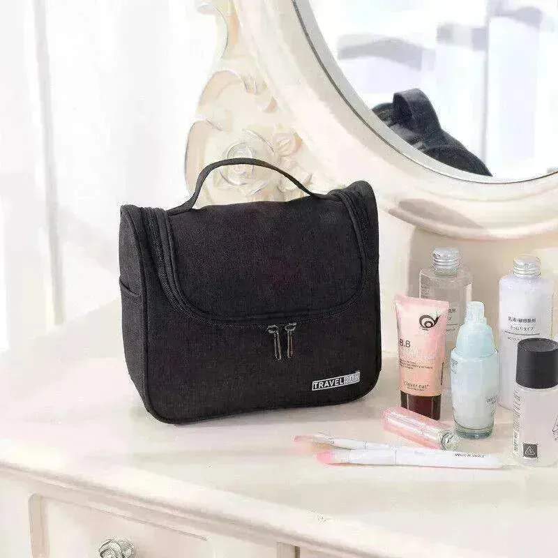 Toiletry Bag: Men Women Makeup Shave Organizer