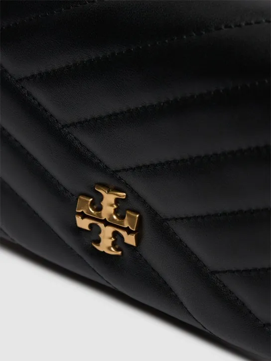 Tory Burch   Kira Chevron leather chain wallet 