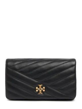 Tory Burch   Kira Chevron leather chain wallet 