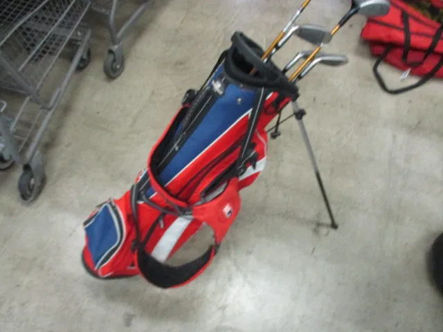 Used US Kids Golf 5 Piece Junior Golf Set W/ Bag