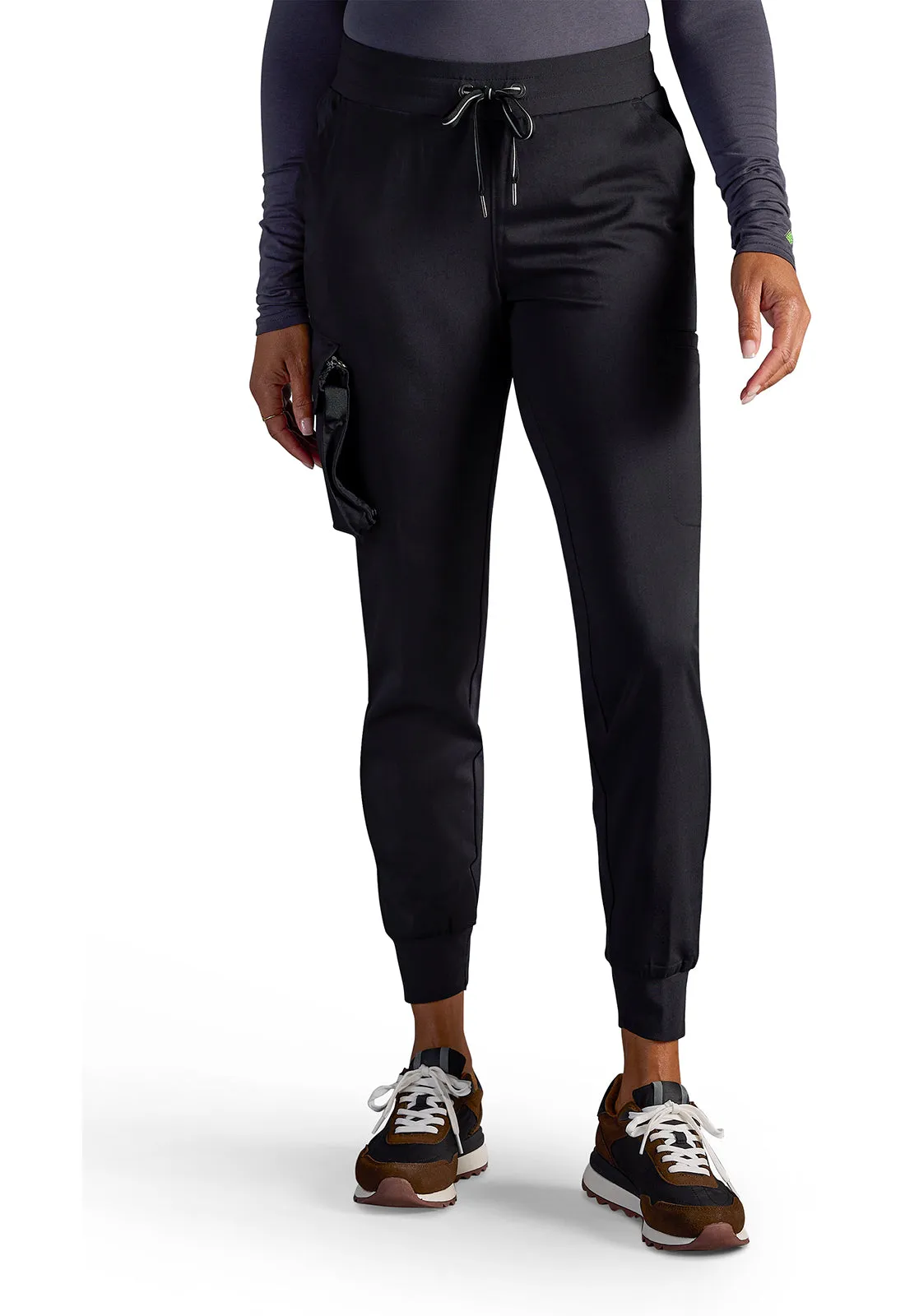 Vanessa Mid Rise Jogger by Healing Hands(X DR KWANE)XS-2XL/ DBLACK