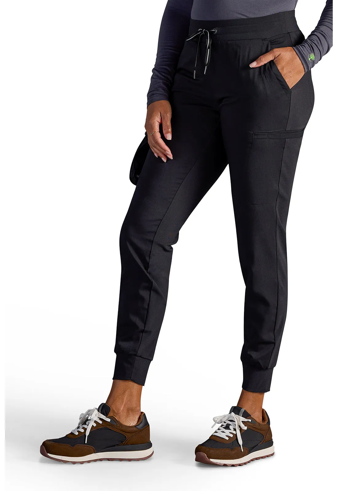 Vanessa Mid Rise Jogger by Healing Hands(X DR KWANE)XS-2XL/ DBLACK