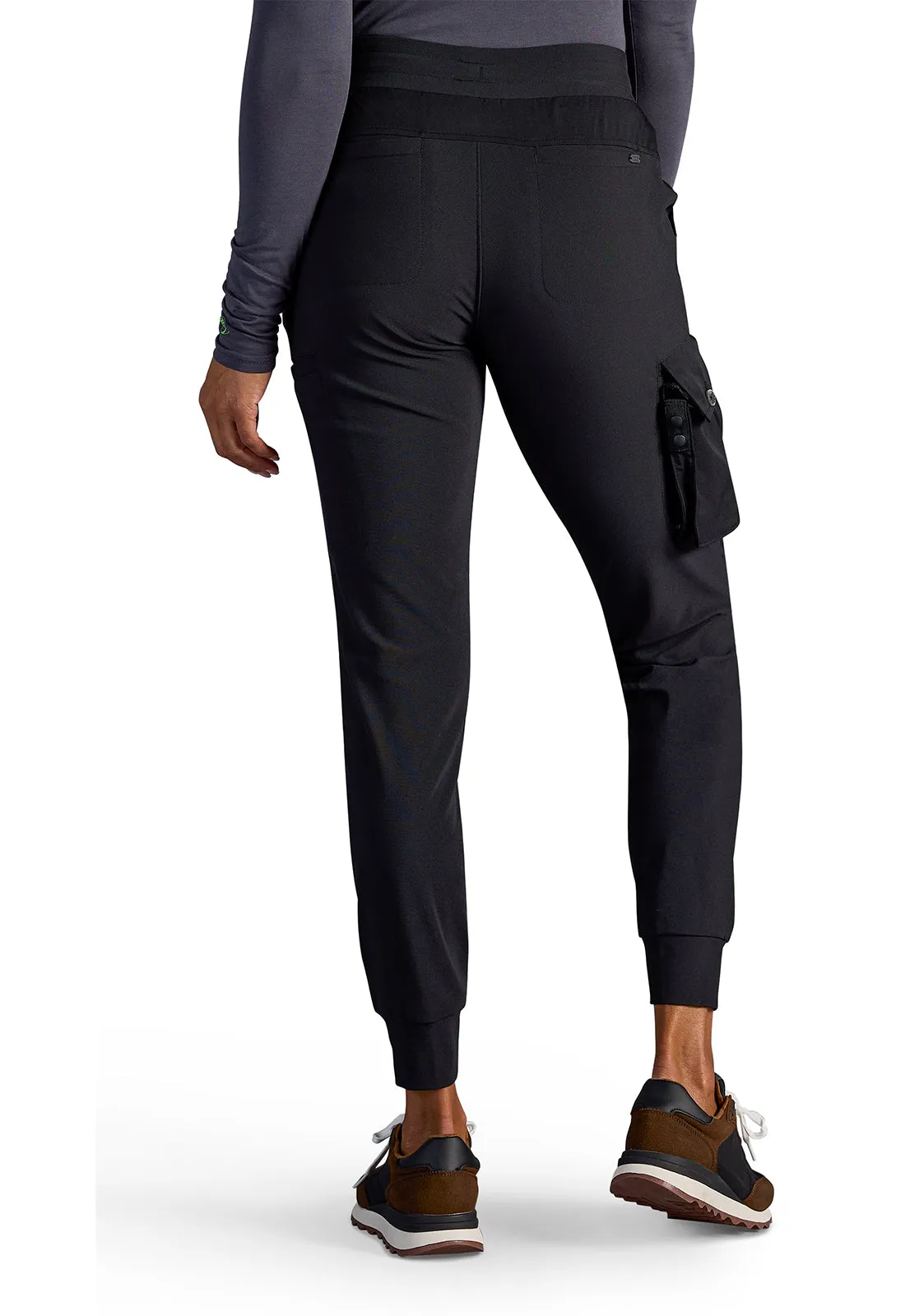 Vanessa Mid Rise Jogger by Healing Hands(X DR KWANE)XS-2XL/ DBLACK