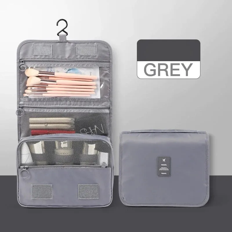 Versatile Travel Cosmetics & Toiletry Storage Bag