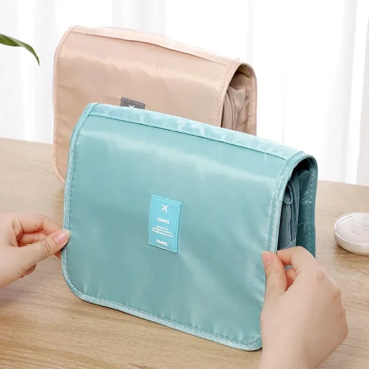 Versatile Travel Cosmetics & Toiletry Storage Bag