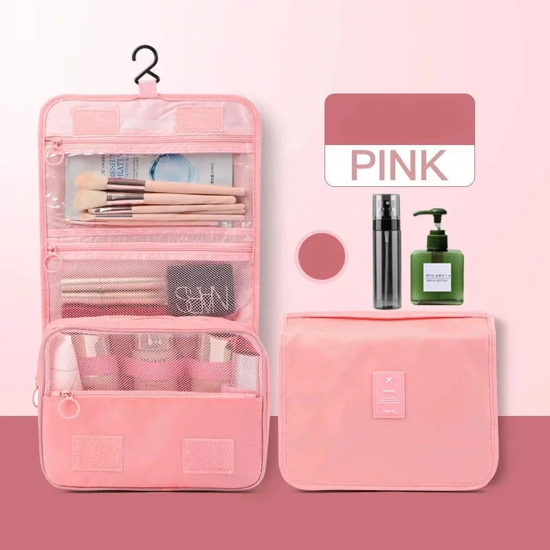 Versatile Travel Cosmetics & Toiletry Storage Bag