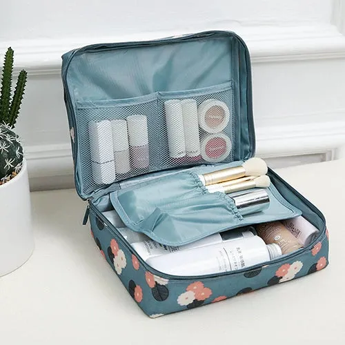 Versatile Travel Cosmetics & Toiletry Storage Bag