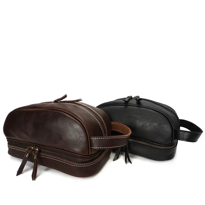 Vintage Leather Toiletry Bags 8120