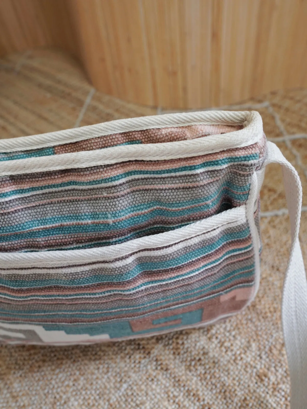 Vintage Southwestern Serape Bag