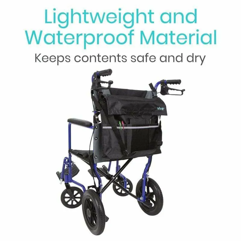 Vive Health Waterproof Storage Wheelchair Bag