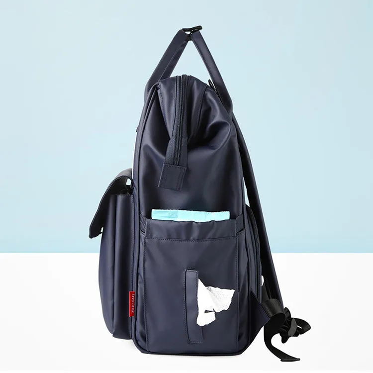 Waterproof Mommy Backpack | Navy