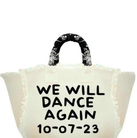 We Will Dance Fringe Canvas Bag