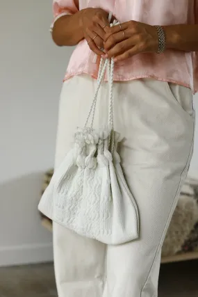 White Fringe Tassel Bag