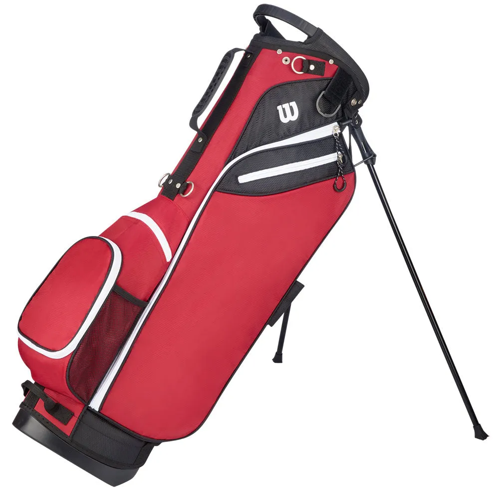 Wilson Carry Stand Bag - Red