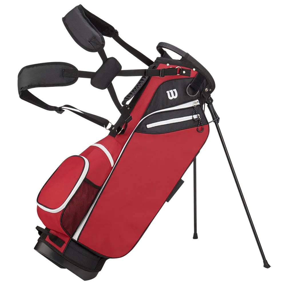 Wilson Carry Stand Bag - Red