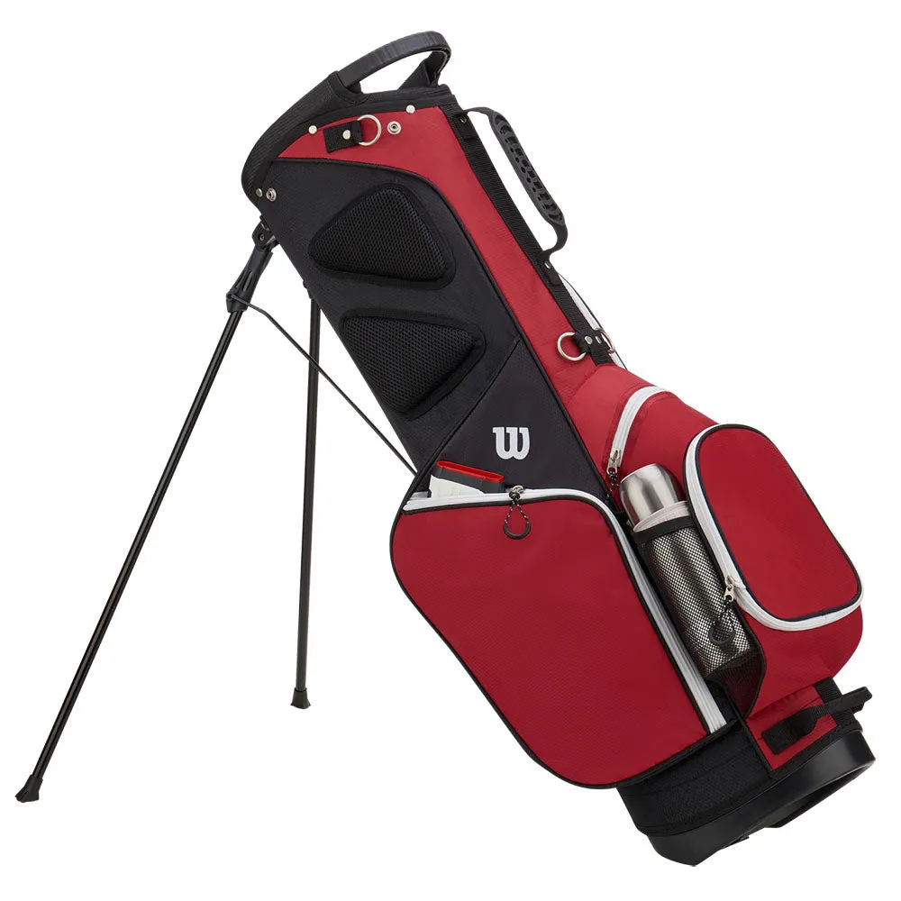 Wilson Carry Stand Bag - Red