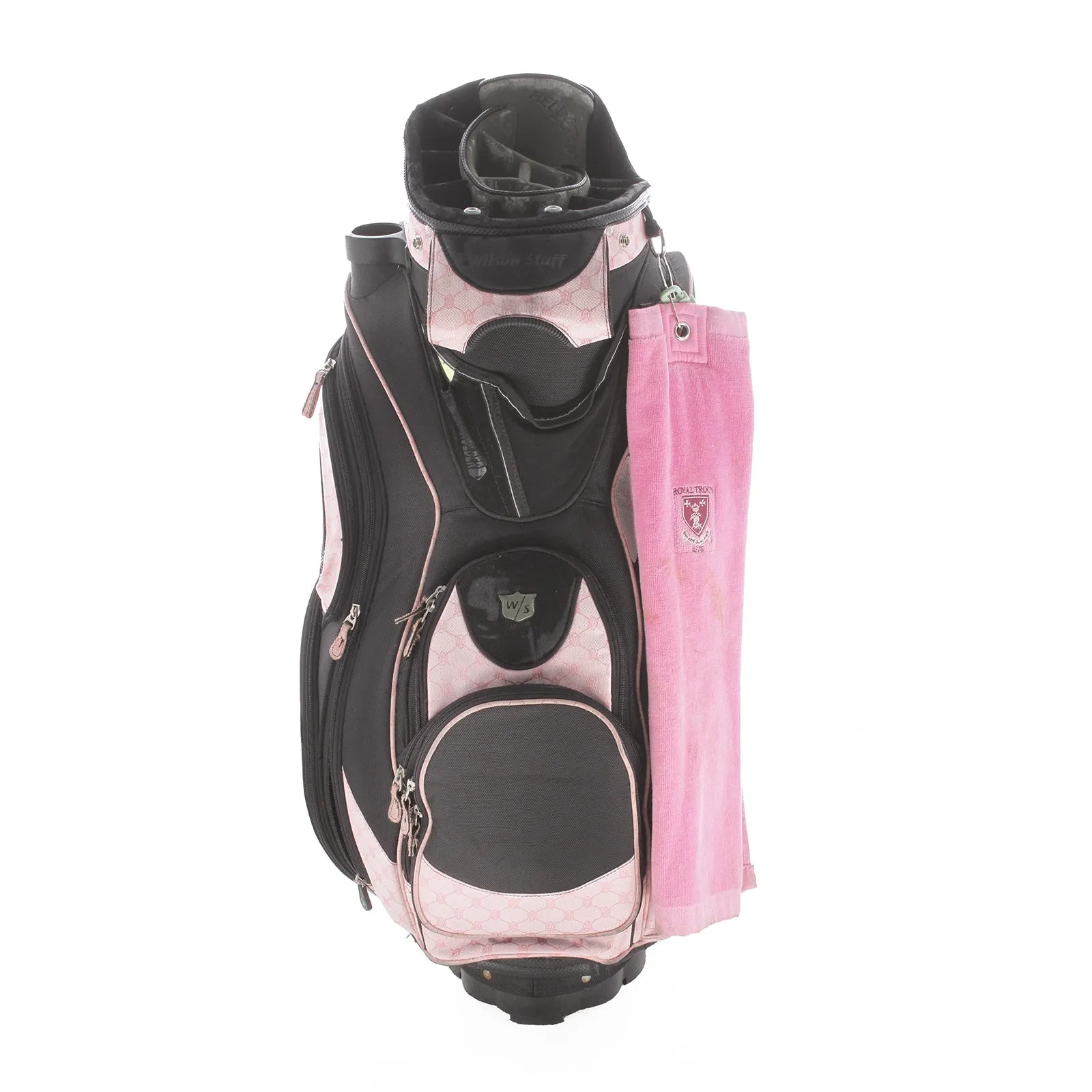 Wilson Cart Bag - Black/Pink