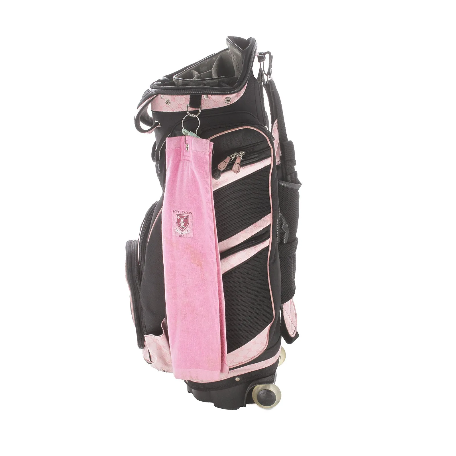 Wilson Cart Bag - Black/Pink