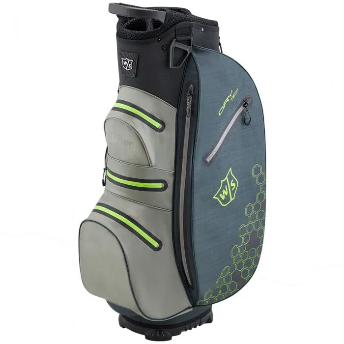 Wilson Dry Tech II Cart Bag - Black/Green