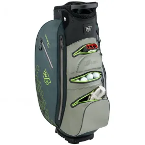 Wilson Dry Tech II Cart Bag - Black/Green