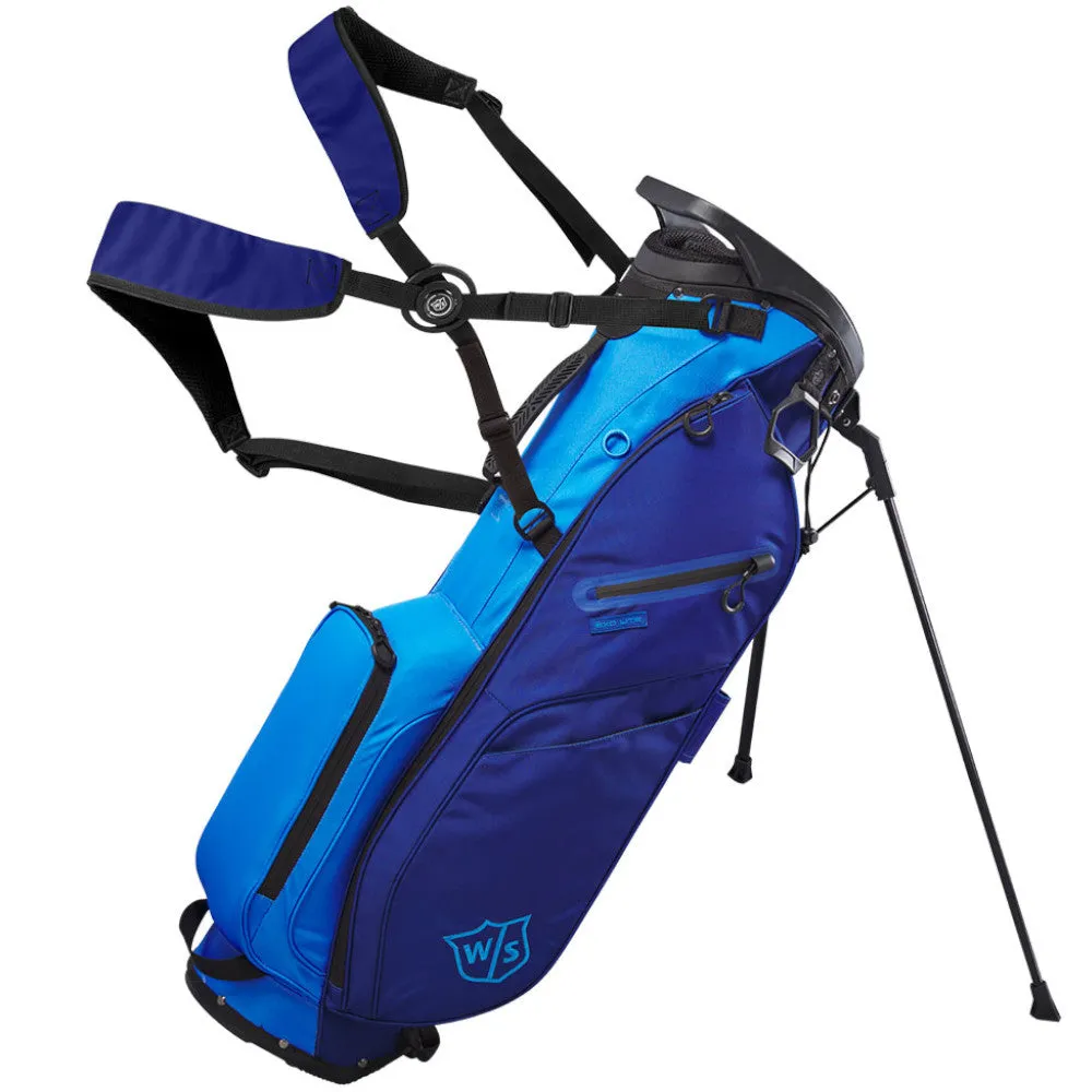 Wilson Exo Lite Stand Bag - Dark Blue/Light Blue