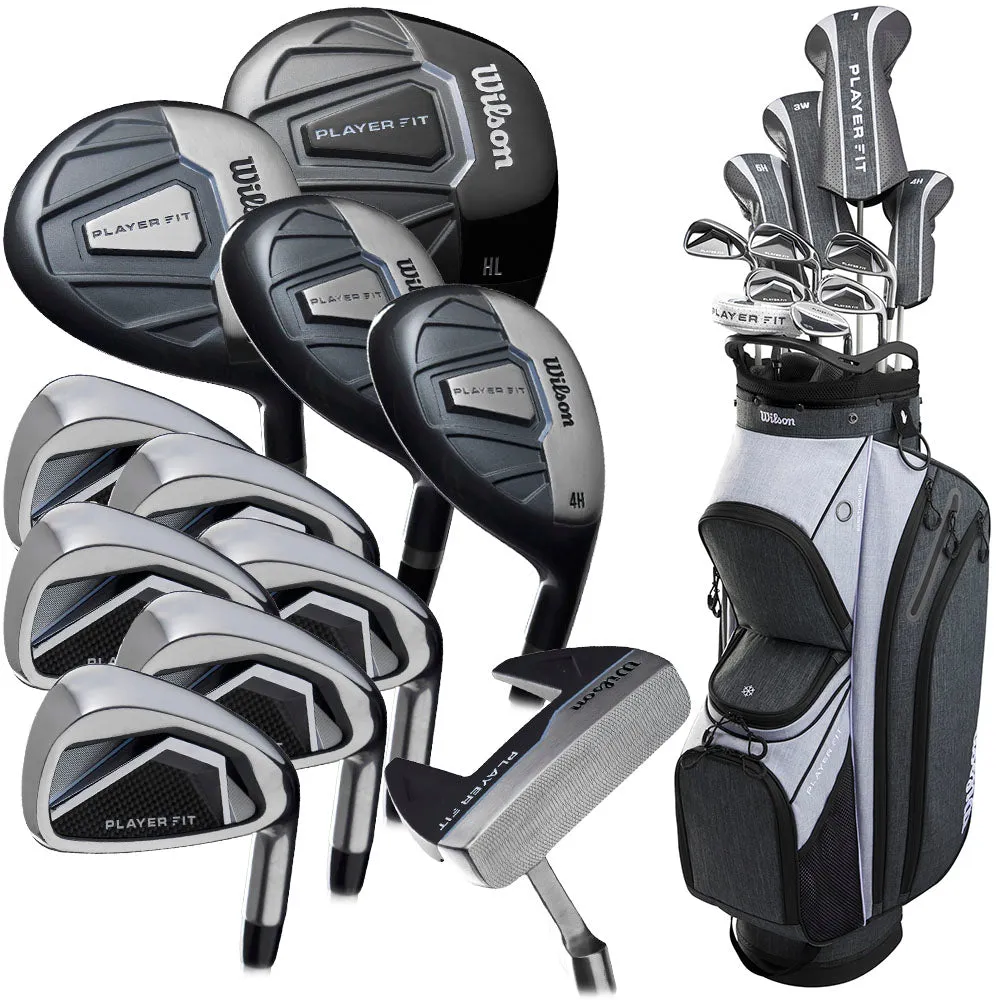 Wilson Player Fit 12-Piece Cart Bag Package Set - Ladies/Youth