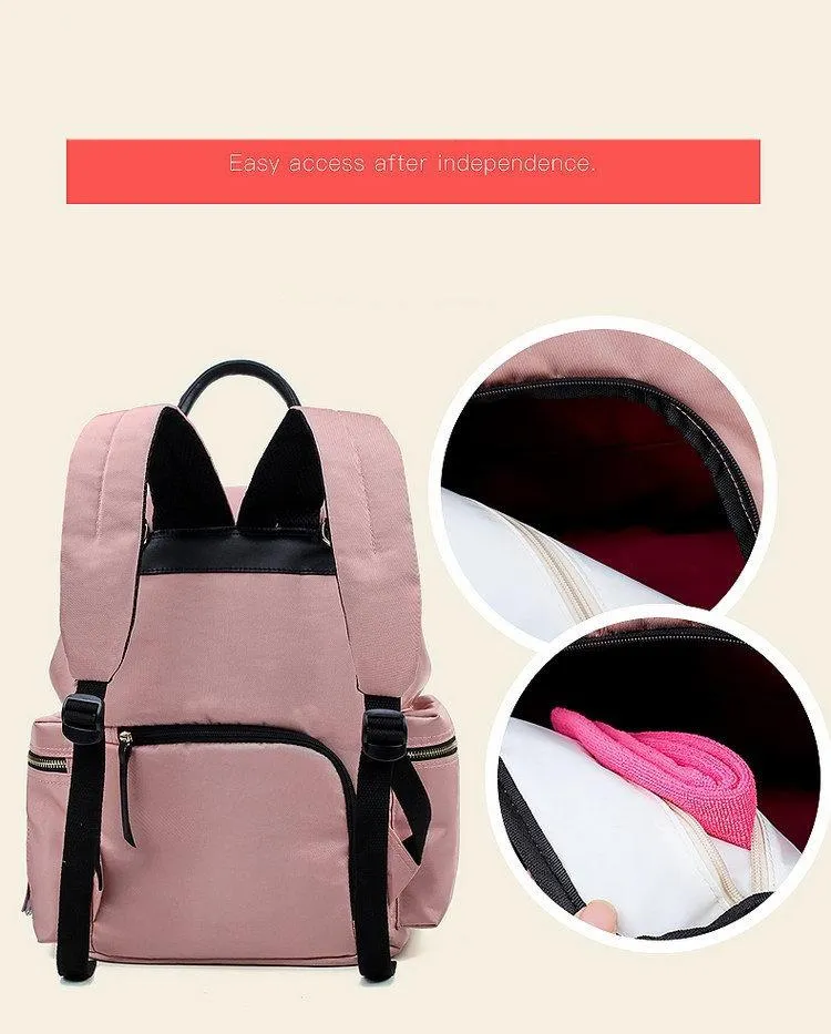 Wonder Mommy Diaper Backpack - Pink