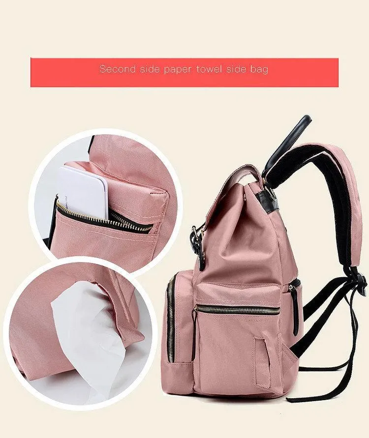 Wonder Mommy Diaper Backpack - Pink