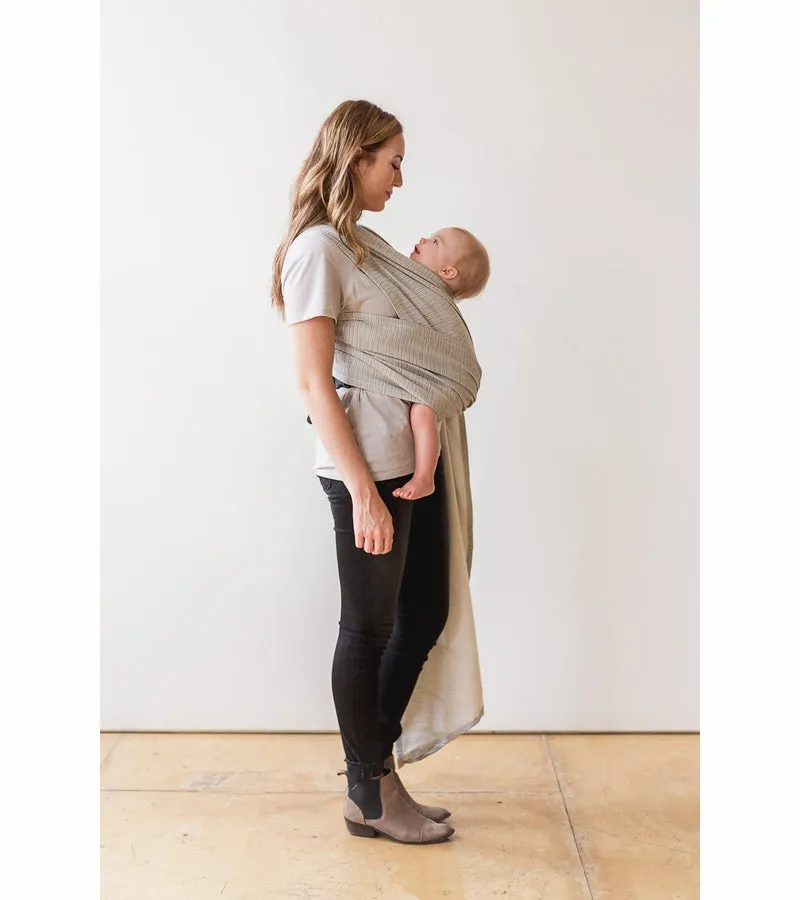 XOXO Buckle Wrap Baby Carrier | Repreve Collection ~ Grayscale