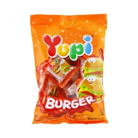 Yupi Mini Burger Bag Gummy Candy 90g